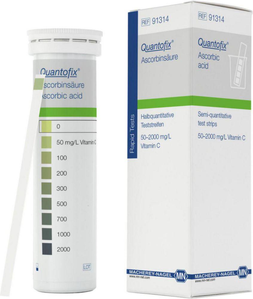 Quantofix test strips, ascorbic acid pack of 100