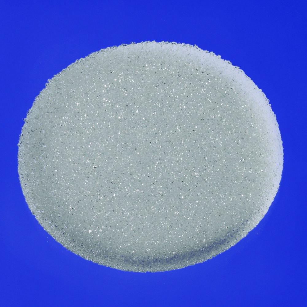 Quartz Glass Filter Plate, biplan 50 mm, porosity 0, thickness 5,0 mm +/- 0,2 mm
