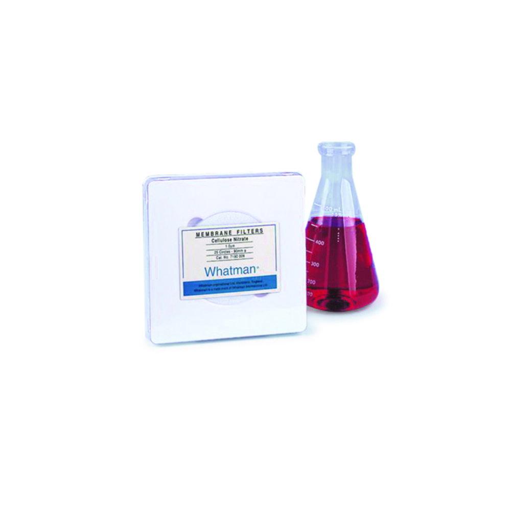 Cellulose Nitrate Membrane Circle, plain, 0.45 µm pore size, 13 mm, pack of 100